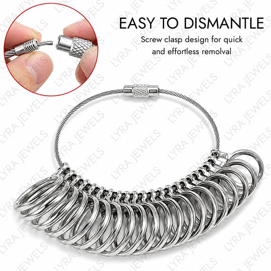 Ring Sizer Measuring Tool Kit