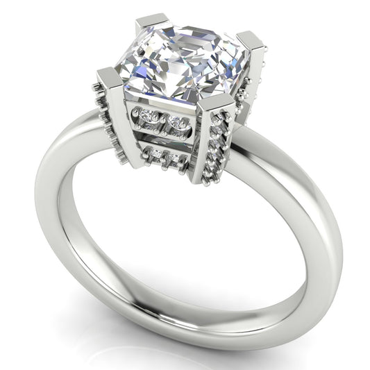 Emerald Cut Engagement Rings