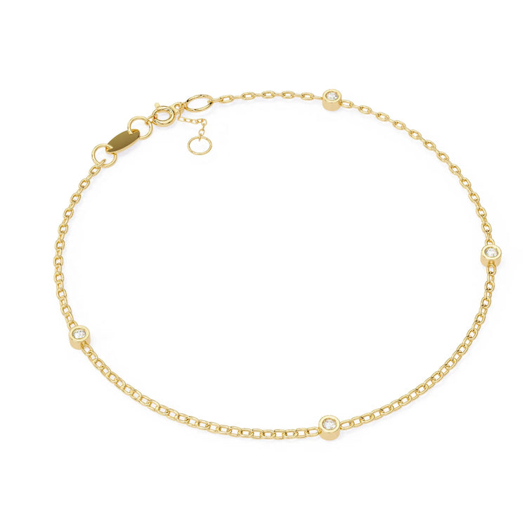Celestial Orb Lab Diamond Bracelet