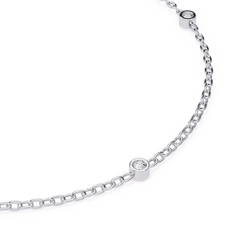 Celestial Orb Moissanite Bracelet