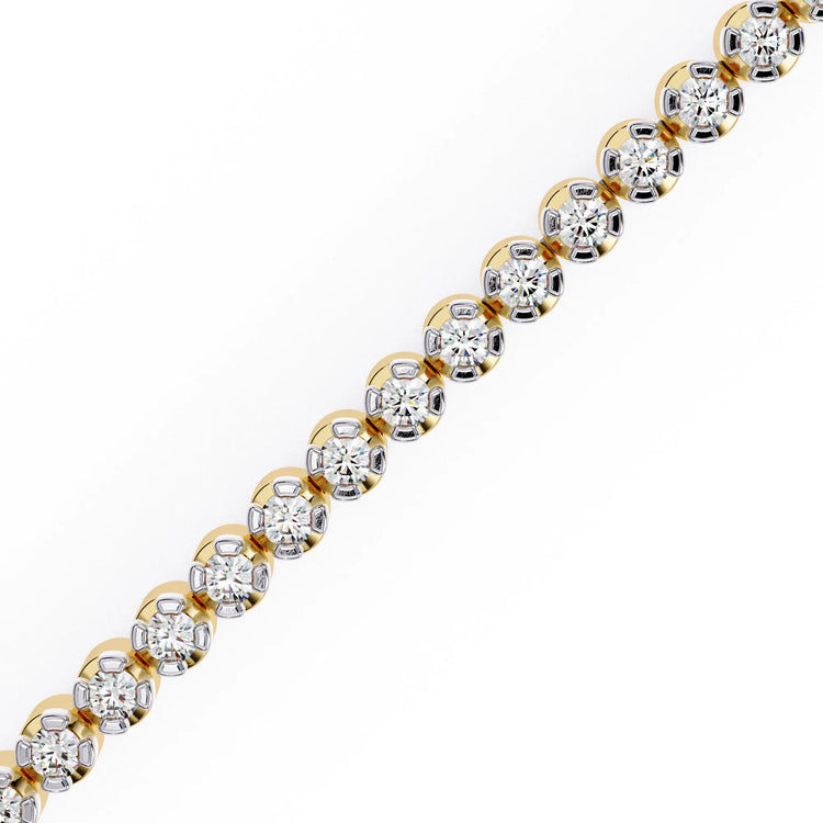 Eternal Elegance Moissanite Tennis Bracelet