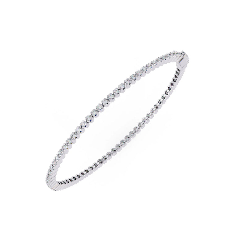 Eternal Elegance Lab Diamond Tennis Bracelet