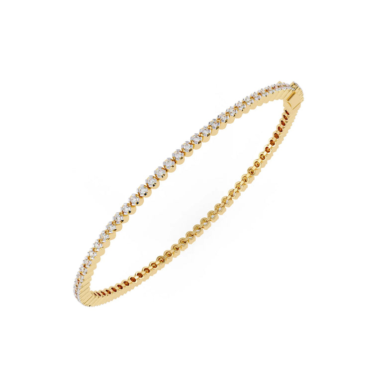 Eternal Elegance Lab Diamond Tennis Bracelet