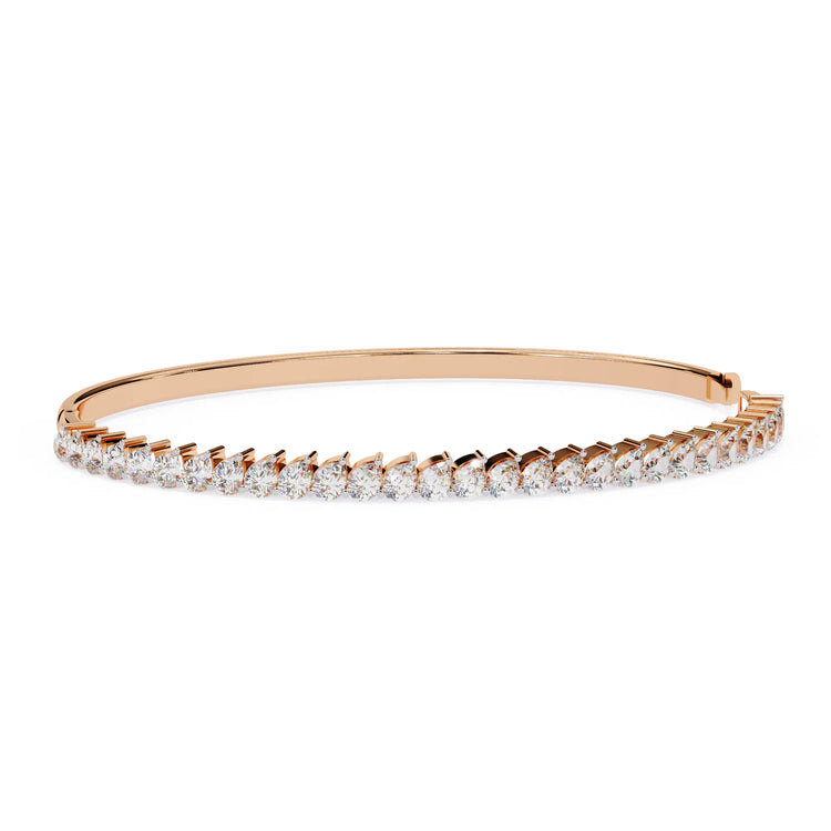 Elegant Moissanite Line Bracelet
