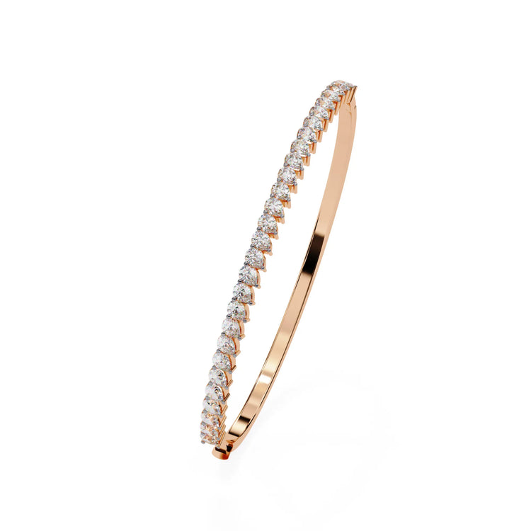 Elegant Moissanite Line Bracelet