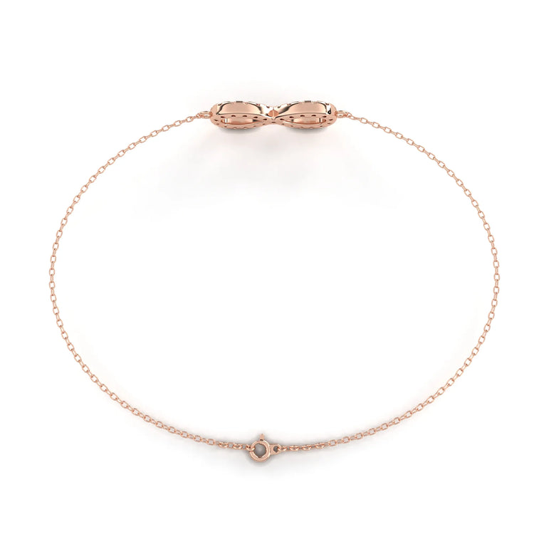 Eternal Love Infinity Moissanite Bracelet