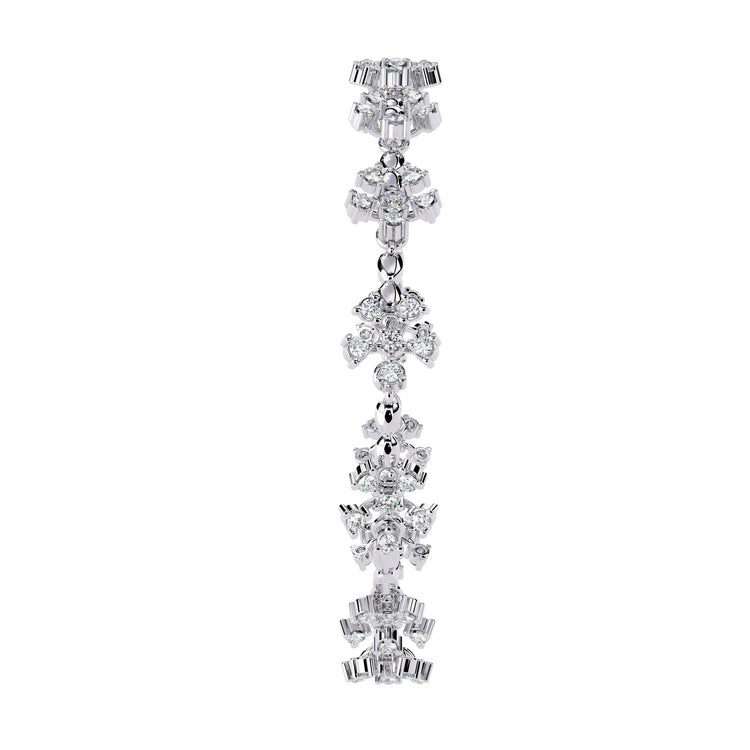 Petal Blossom Lab Diamond Bracelet