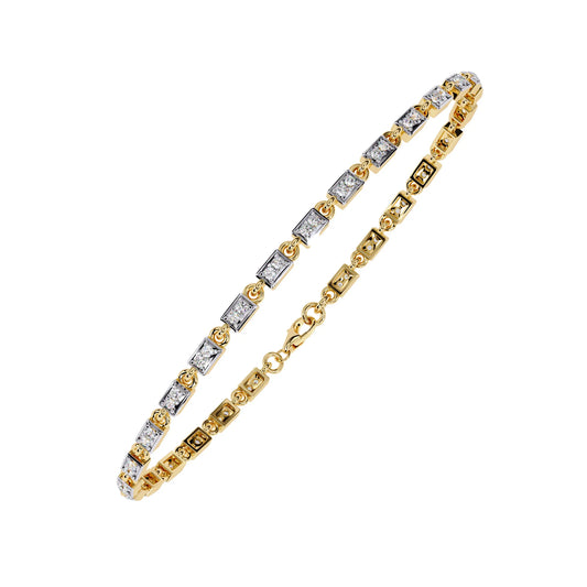 Aurora Row Lab Diamond Bracelet