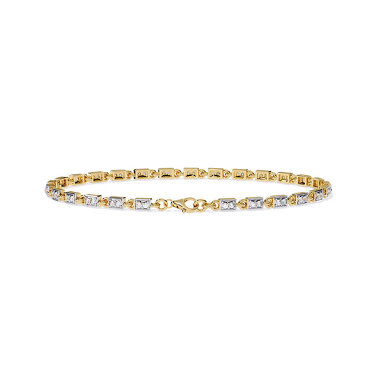 Aurora Row Lab Diamond Bracelet