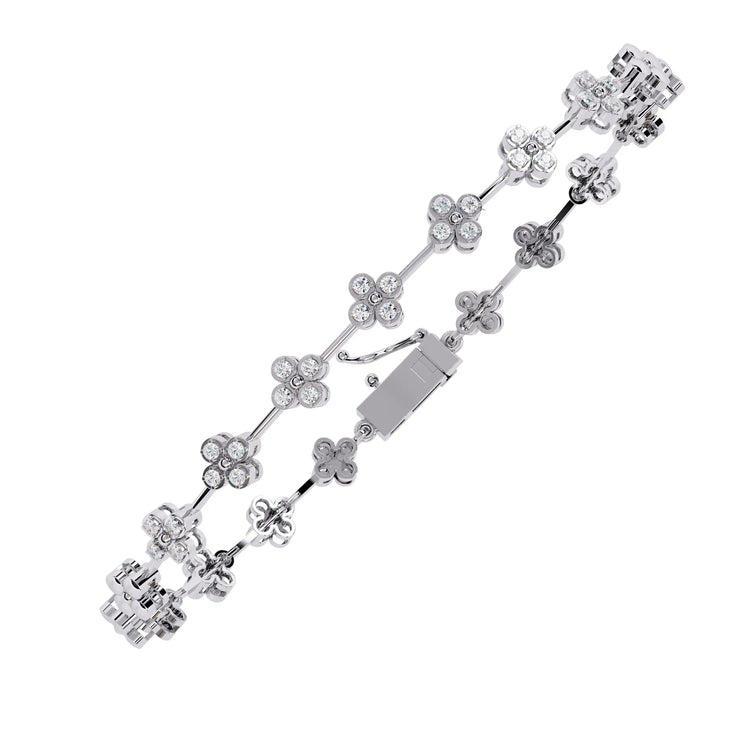 Fortune Bloom Moissanite Bracelet