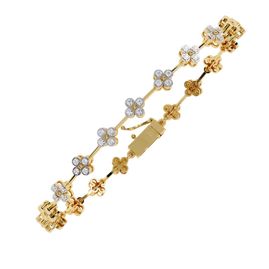 Fortune Bloom Lab Diamond Bracelet