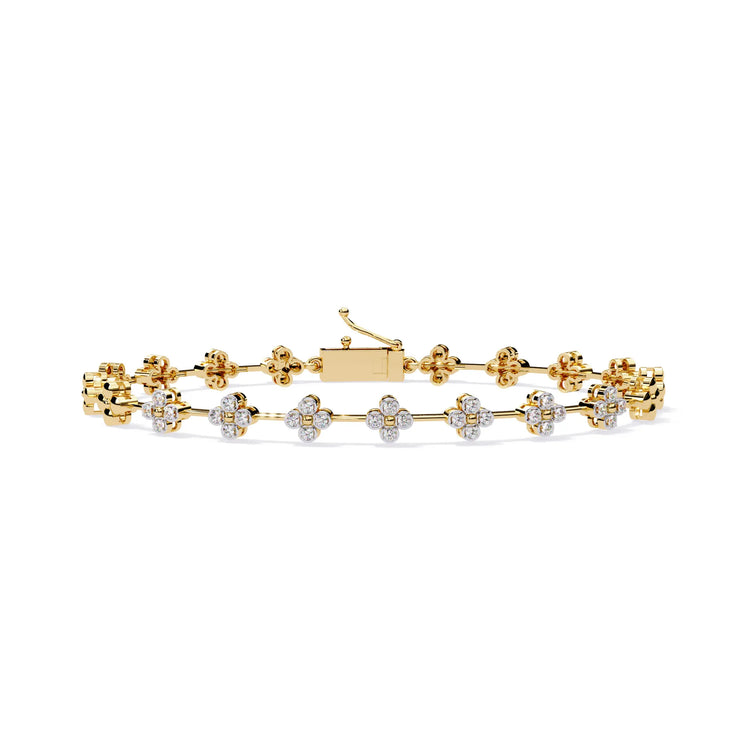 Fortune Bloom Lab Diamond Bracelet