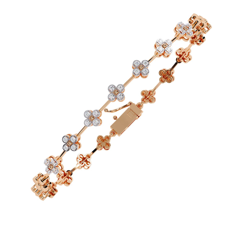 Fortune Bloom Lab Diamond Bracelet