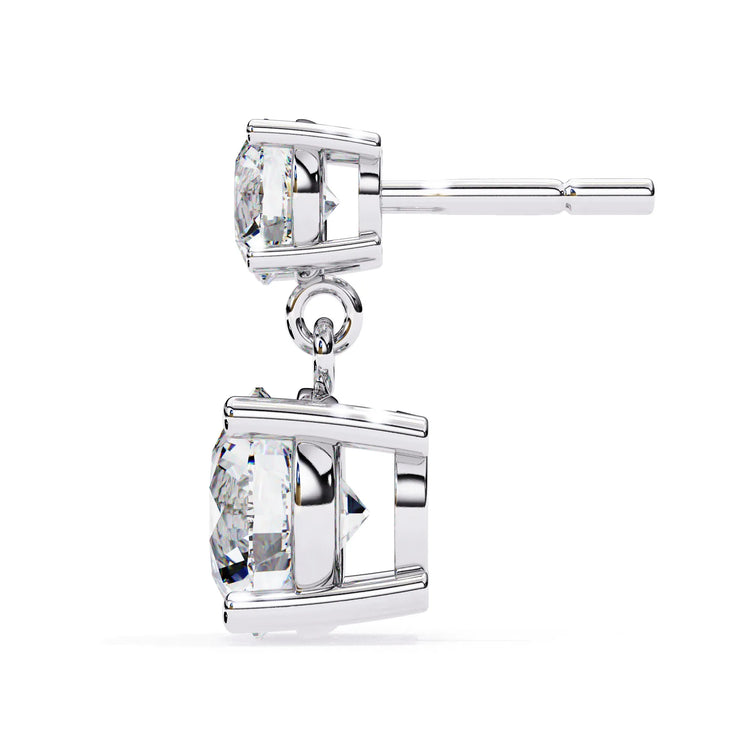 Classic Drop Lab Diamond Studs Earring