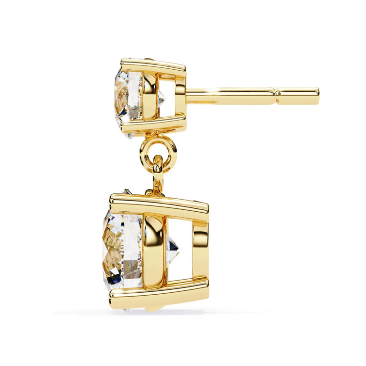Classic Drop Lab Diamond Studs Earring