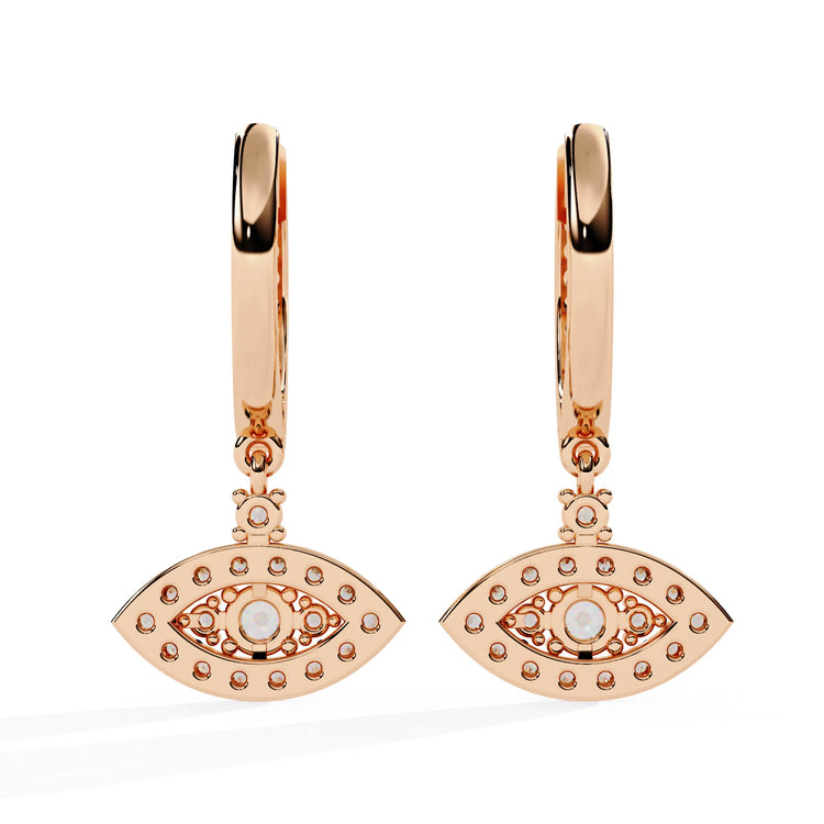 Mystic Eye Lab Diamond Earrings