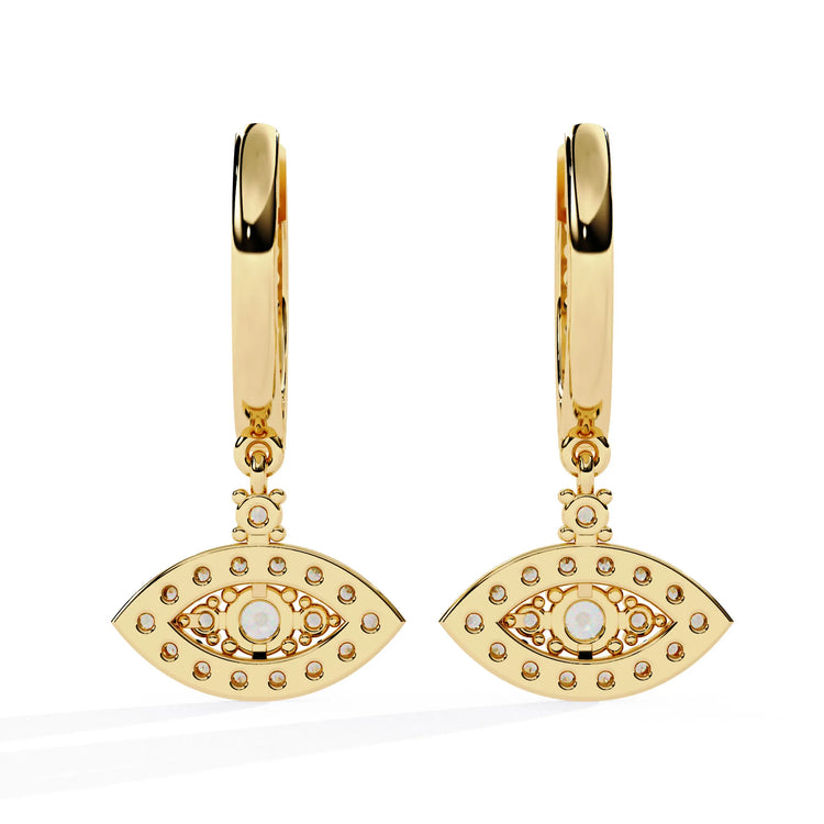 Mystic Eye Lab Diamond Earrings
