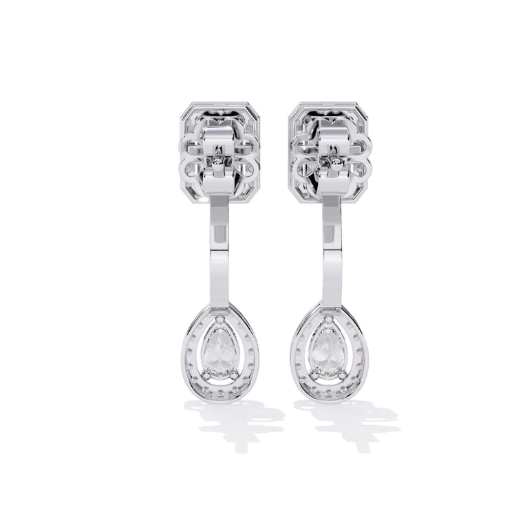 Duo Radiance Detachable Lab Diamond Earrings
