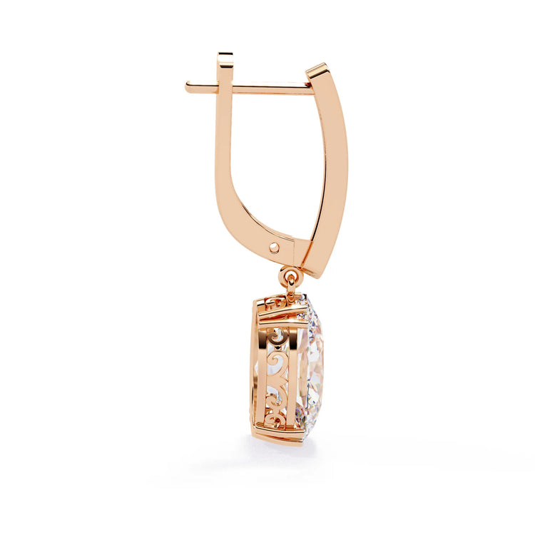 Celestial Elegance Moissanite Earrings