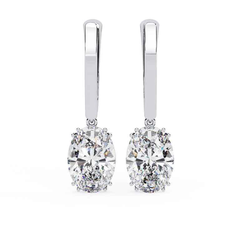 Celestial Elegance Moissanite Earrings
