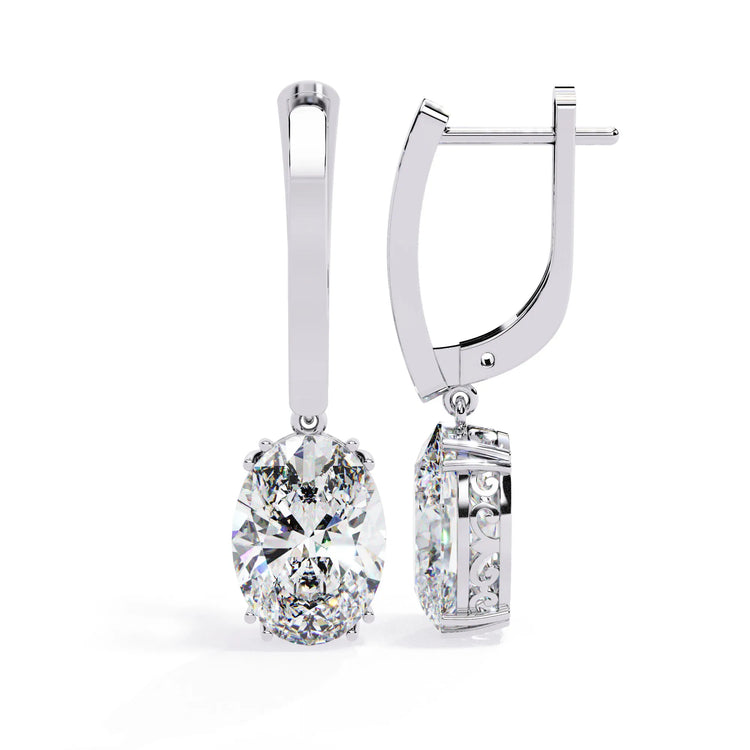 Celestial Elegance Lab Diamond Earrings