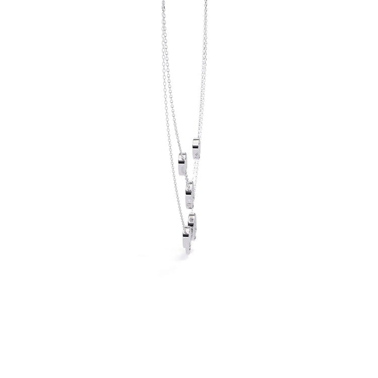 Twinkling Orbit Lab Diamond Necklace