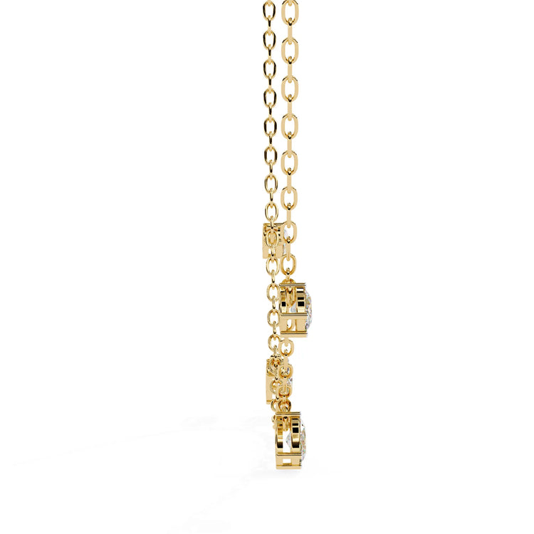 Luxe Drops Moissanite Necklace