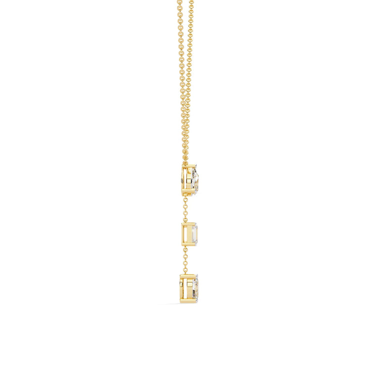 Celestial Trio Lab Diamond Necklace