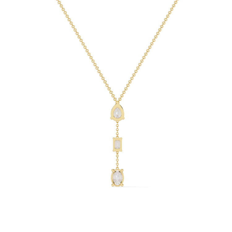 Celestial Trio Lab Diamond Necklace