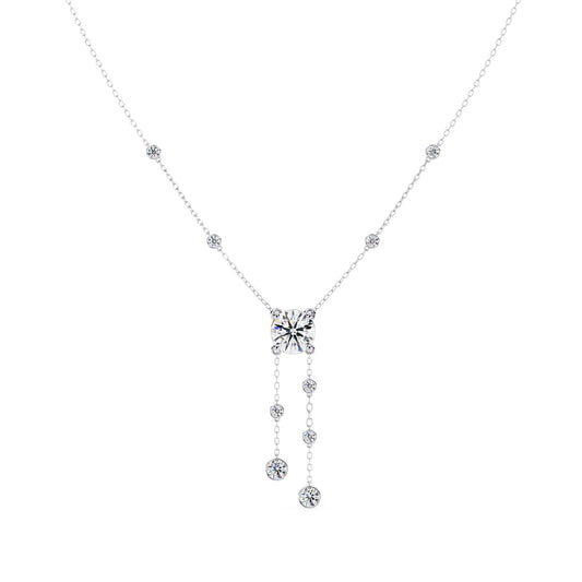 Shimmering Stream Lab Diamond Necklace