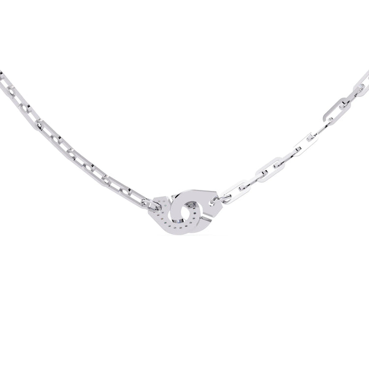 Moissanite Modern Fusion Necklace