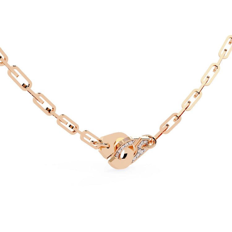 Moissanite Modern Fusion Necklace