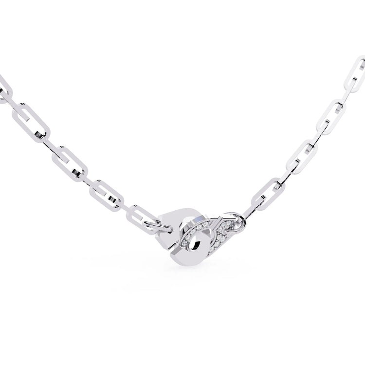 Lab Diamond Modern Fusion Necklace