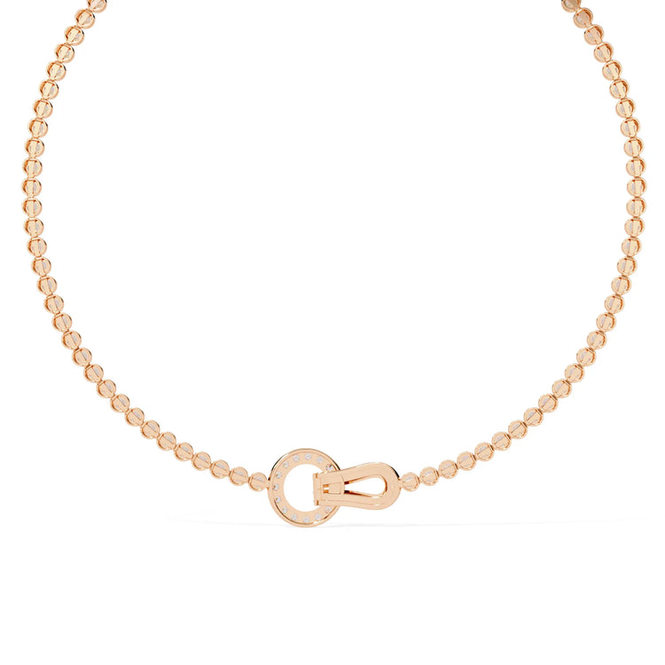 Luxe Loop Lab Diamond Necklace