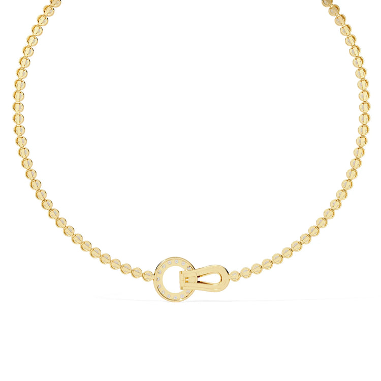 Luxe Loop Lab Diamond Necklace