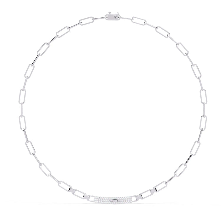 Chain of Moissanite Glamour