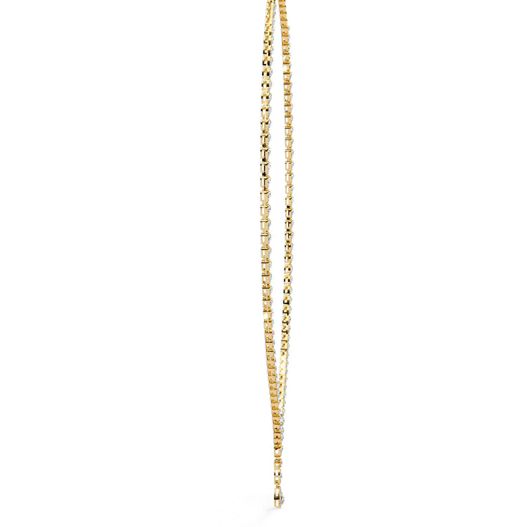 Lab Diamond Teardrop Necklace