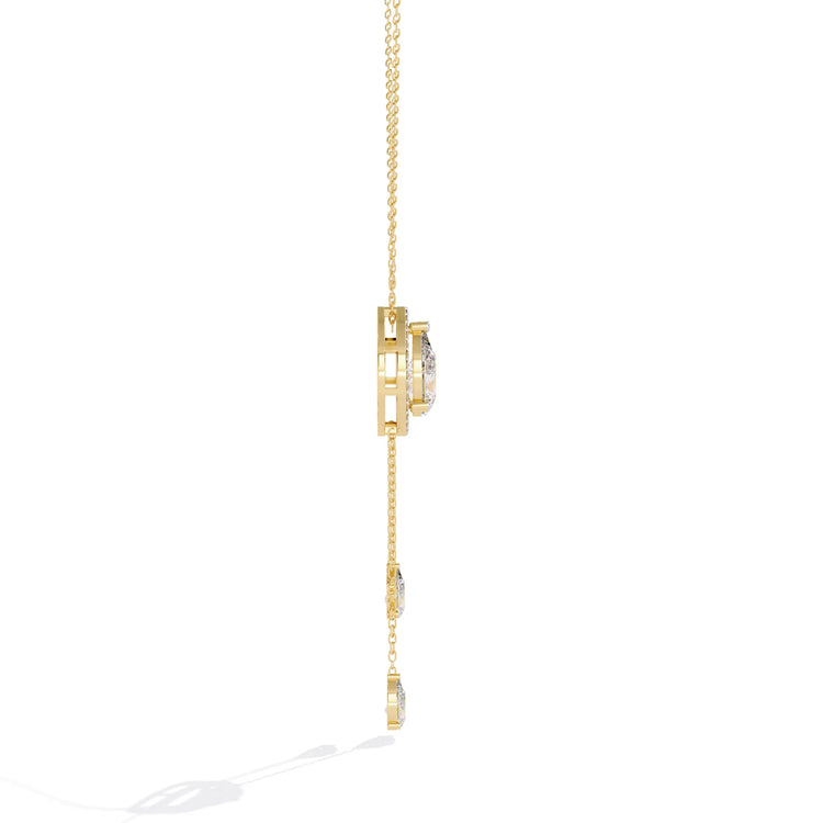 Eternal Raindrop Lab Diamond Necklace