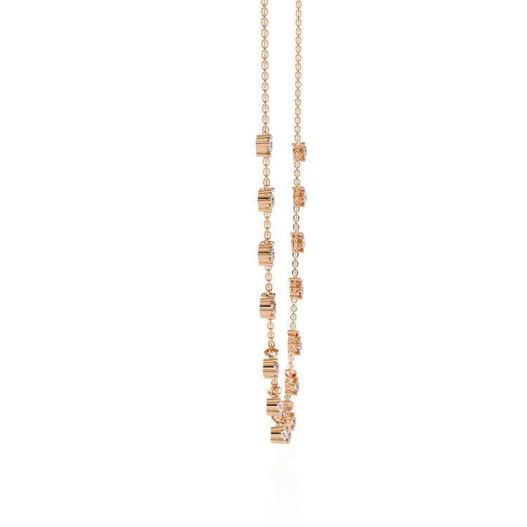 Classic Cascade Lab Diamond Necklace