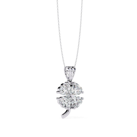 Eternal Blossom Lab Diamond Pendant