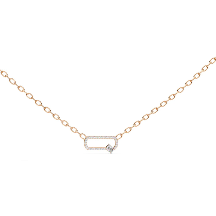 Modern Elegance Moissanite Pendant