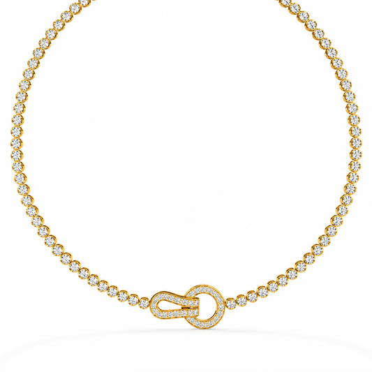 Luxe Loop Lab Diamond Necklace
