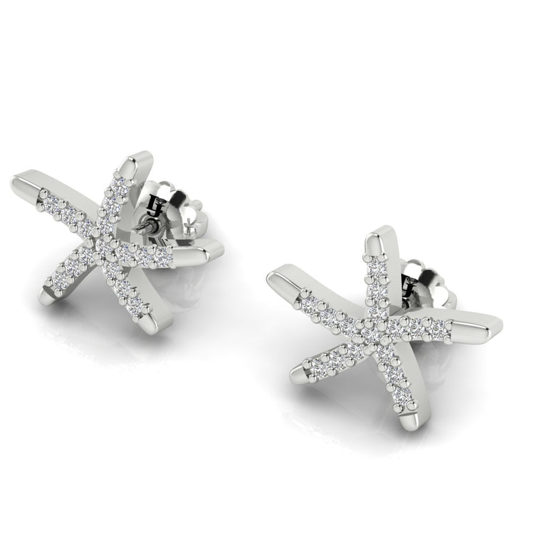 Starfish Lab Diamond Stud Earring