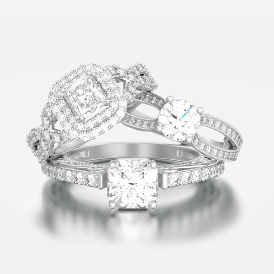 Moissanite Engagement Rings