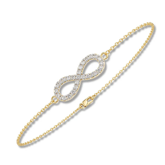 Eternal Love Infinity Lab Diamond Bracelet