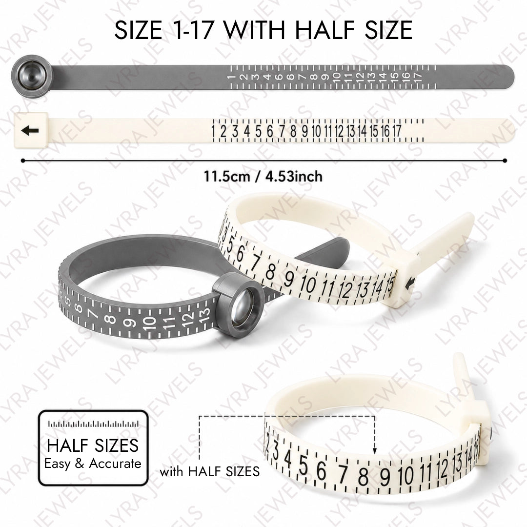 Ring Sizer Measuring Tool Kit