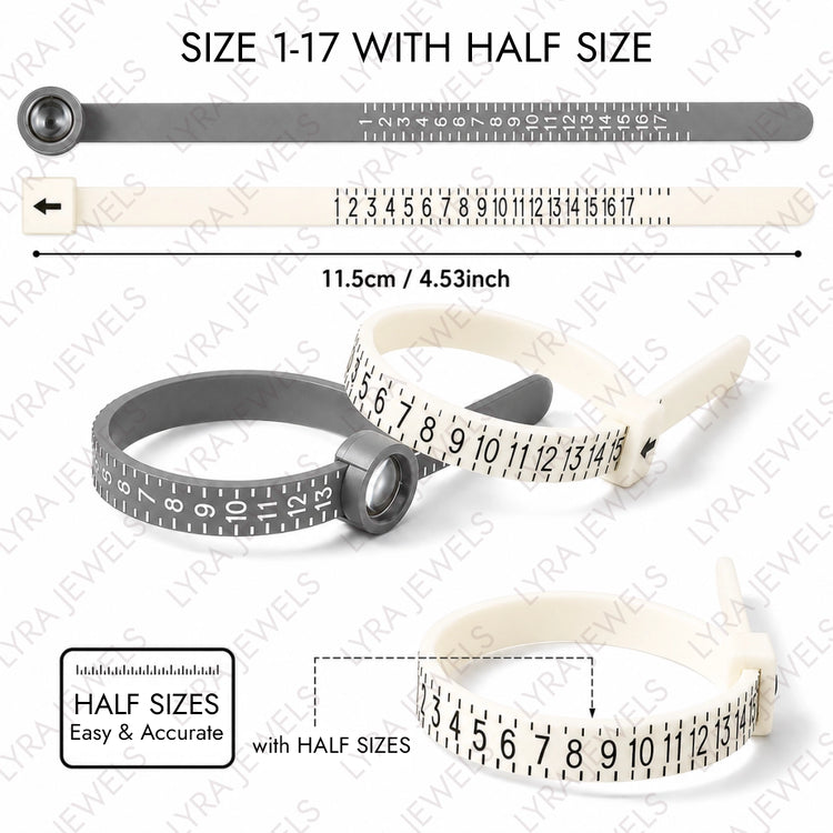 Ring Sizer Measuring Tool Kit