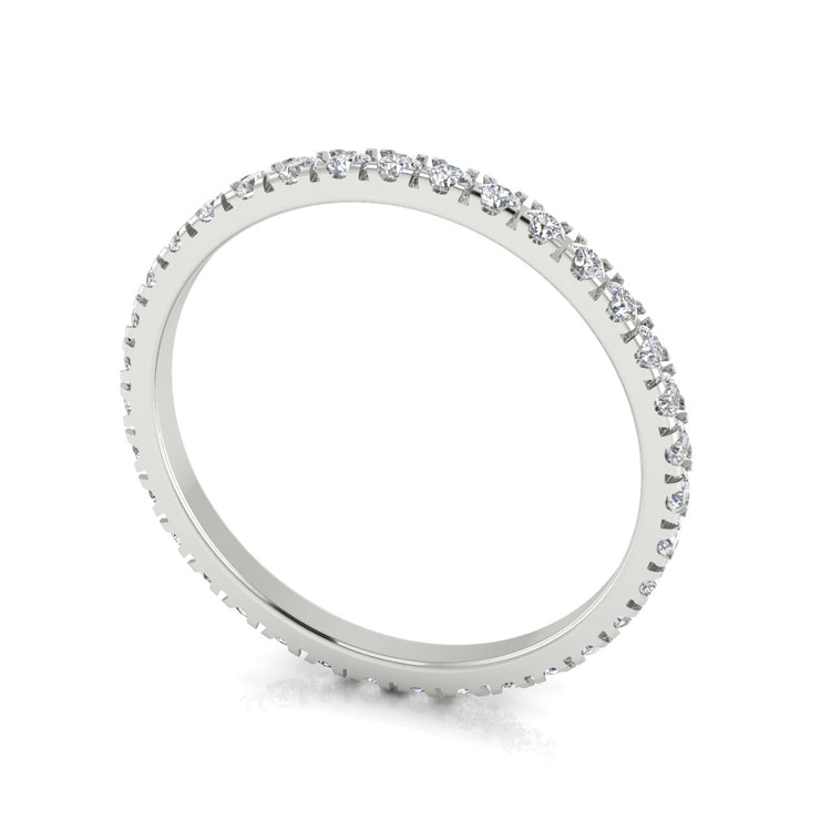 Full Eternity Lab Diamond Wedding Ring