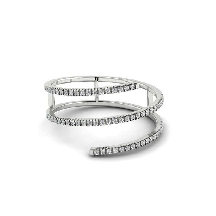 Stylish Spiral Ring 