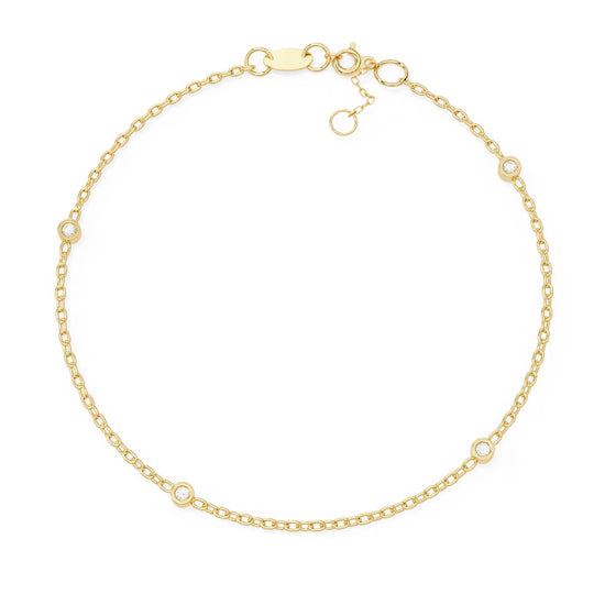 Celestial Orb Moissanite Bracelet